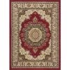 Sensation Red 9 ft. x 12 ft. Traditional Area Rug by Tayse Rugs -Malibu Wide Plank Shop red tayse rugs area rugs sns4700 9x12 64 1000