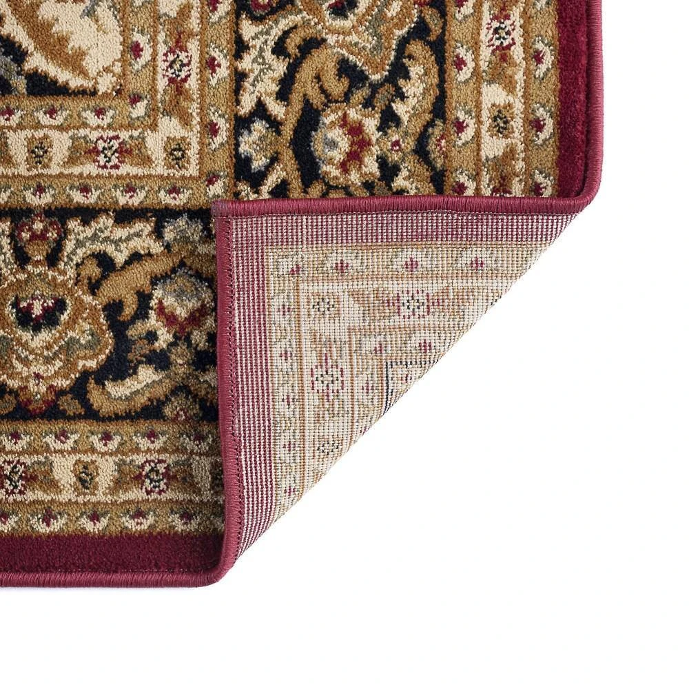 Sensation Border Red 9 ft. x 12 ft. Indoor Area Rug by Tayse Rugs 6 Sensation Border Red 9 ft. x 12 ft. Indoor Area Rug by Tayse Rugs - Image 4