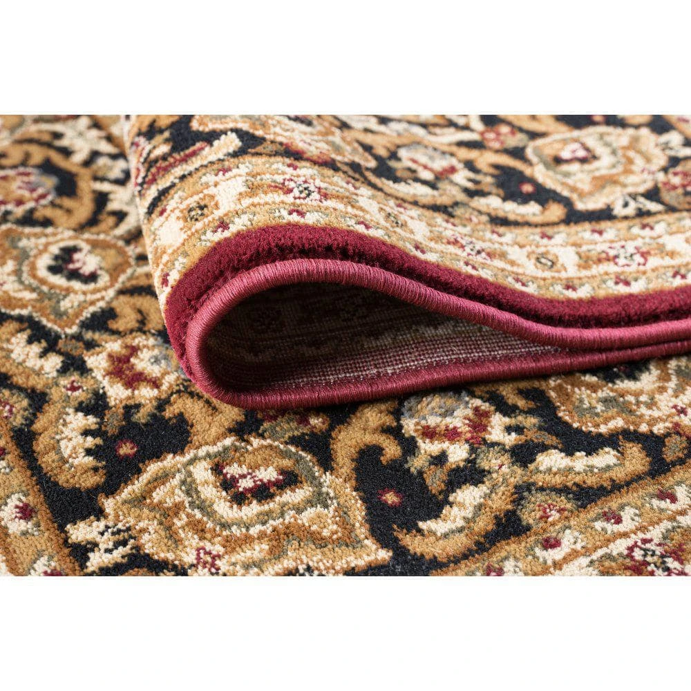 Sensation Border Red 9 ft. x 12 ft. Indoor Area Rug by Tayse Rugs 7 Sensation Border Red 9 ft. x 12 ft. Indoor Area Rug by Tayse Rugs - Image 5