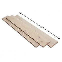 French Oak Rockaway 3/8 in. T x 6-1/2 in. W x Varying Length Engineered Click Hardwood Flooring (23.64 sq.ft./case) by Malibu Wide Plank -Malibu Wide Plank Shop rockaway malibu wide plank engineered hardwood hdmpcl350ef 1f 1000