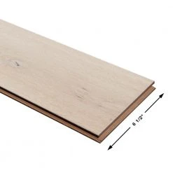 French Oak Rockaway 3/8 in. T x 6-1/2 in. W x Varying Length Engineered Click Hardwood Flooring (23.64 sq.ft./case) by Malibu Wide Plank -Malibu Wide Plank Shop rockaway malibu wide plank engineered hardwood hdmpcl350ef 44 1000