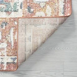 Addison Oriental Rust 8 ft. x 10 ft. Indoor Area Rug by Tayse Rugs -Malibu Wide Plank Shop rust tayse rugs area rugs add2304 8x10 4f 1000