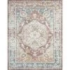 Addison Oriental Rust 8 ft. x 10 ft. Indoor Area Rug by Tayse Rugs