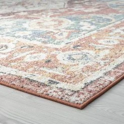 Addison Oriental Rust 8 ft. x 10 ft. Indoor Area Rug by Tayse Rugs -Malibu Wide Plank Shop rust tayse rugs area rugs add2304 8x10 c3 1000