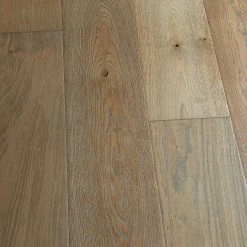 French Oak Santa Barbara 1/2 in. T x 7.5 in. W x Varying Length Engineered Click Hardwood Flooring (23.44 sq. ft./case) by Malibu Wide Plank