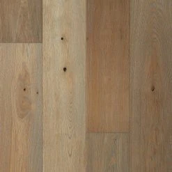 French Oak Santa Barbara 1/2 in. T x 7.5 in. W x Varying Length Engineered Click Hardwood Flooring(1289.2 sq.ft./pallet) by Malibu Wide Plank