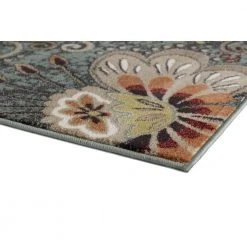 Capri Abstract Seafoam 8 ft. x 10 ft. Indoor Area Rug by Tayse Rugs -Malibu Wide Plank Shop seafoam tayse rugs area rugs cpr1009 8x10 c3 1000