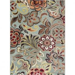 Deco Abstract Seafoam 8 ft. x 10 ft. Indoor Area Rug by Tayse Rugs