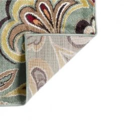 Deco Abstract Seafoam 8 ft. x 10 ft. Indoor Area Rug by Tayse Rugs -Malibu Wide Plank Shop seafoam tayse rugs area rugs dco1023 8x10 66 1000