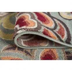 Deco Abstract Seafoam 8 ft. x 10 ft. Indoor Area Rug by Tayse Rugs -Malibu Wide Plank Shop seafoam tayse rugs area rugs dco1023 8x10 77 1000