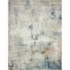 Detroit Abstract Silver 8 ft. x 10 ft. Indoor Area Rug by Tayse Rugs -Malibu Wide Plank Shop silver tayse rugs area rugs dtr1610 8x10 64 1000