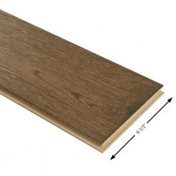French Oak Stinson 3/8 in.T x 6-1/2 in. W x Varying Length Click Lock Engineered Hardwood Flooring (945.6 sq.ft./pallet) by Malibu Wide Plank -Malibu Wide Plank Shop stinson malibu wide plank engineered hardwood hdmpcl138efp 44 1000