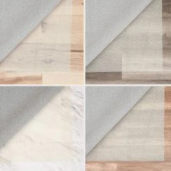 Comfort Grip Solid Ivory 8 ft. x 11 ft. Indoor/Outdoor Rug Pad by Tayse Rugs -Malibu Wide Plank Shop tayse rugs rug pads cgp1002 8x11 1f 1000