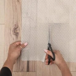 Super Grip Solid Cream 9 ft. x 13 ft. Indoor/Outdoor Area Rug Pad by Tayse Rugs -Malibu Wide Plank Shop tayse rugs rug pads sgp1117 9x13 c3 1000