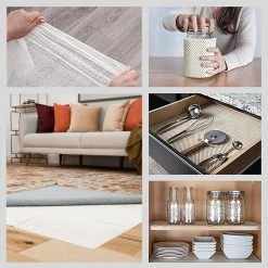 Super Grip Solid Cream 9 ft. x 13 ft. Indoor/Outdoor Area Rug Pad by Tayse Rugs -Malibu Wide Plank Shop tayse rugs rug pads sgp1117 9x13 fa 1000