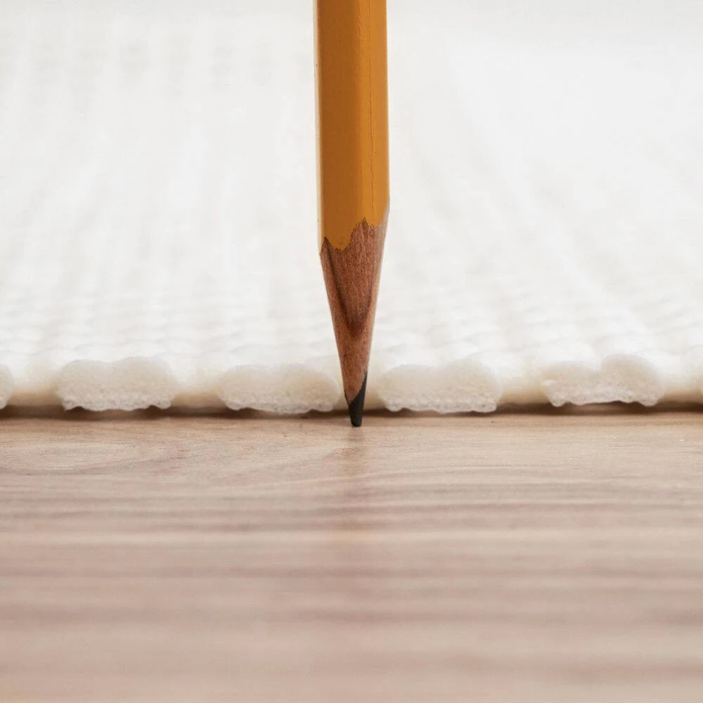 Ultra Grip Solid Cream 9 ft. x 13 ft. Indoor/Outdoor Rug Pad by Tayse Rugs 4 Ultra Grip Solid Cream 9 ft. x 13 ft. Indoor/Outdoor Rug Pad by Tayse Rugs - Image 2